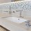 Lavabo Bajo cubierta Lv marcus Helvex Rectangular Blanco