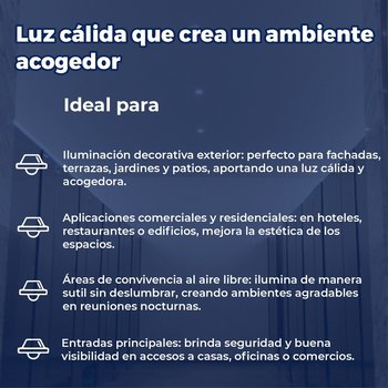 Lámpara LED MR16 5 W Estévez Luz Cálida 6 Piezas