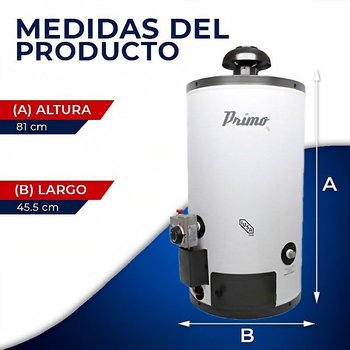 Calentador Depósito Automático 38 L Iusa Gas LP
