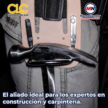 Porta Martillo C/Eslabón Acero Cuero