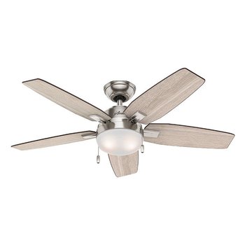 Ventilador Antero Niquel cepillado 46 pulg Hunter
