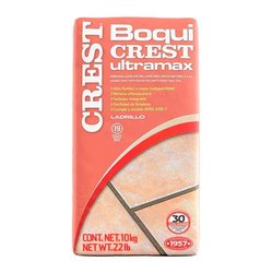 Boquilla con arena 10 kg Crest color ladrillo