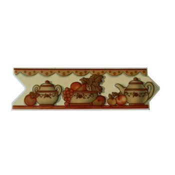 Cenefa cerámica para muro marca Tiles 2000 8x25 cm