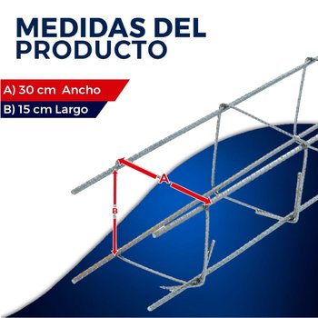 Cadena armex 1/4 15X30 4 puntas 6ML FISC.(10.