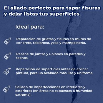 Cemento Plástico Acrílico Plasticril Protexa 19 Lt Blanco