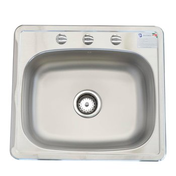 Fregadero C200 marca Eb Técnica 57 x 51 cm 1 tina