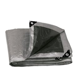 Lona Reforzada 4 x 4 m Truper Gris LT-44 Lona Reforzada 4 x 4 m Truper Gris LT-44