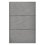 Placa 3 Apagadores Sencillos Lucek Flat Plata