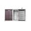 Fregadero Kele Acero inoxidable 84 X 48 X 25 CM