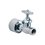 Llave Paso Mingitorio Cromo Urrea