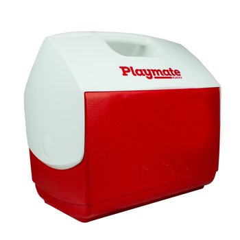 Hielera playmate Elite Igloo 16 QT 30 latas rojo y blanco