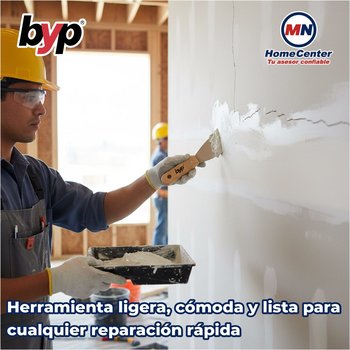 Espátula Flexible Byp Mango Madera 2 pulg