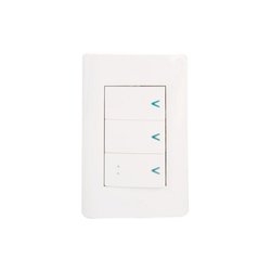 Placa 2 Apagadores Sencillos Lucek Blanco BA033B
