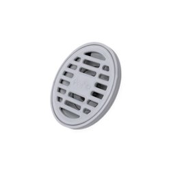 Resumidero Redondo Gris Cuerpo Rejilla Abs Coflex