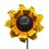 Estaca decorativa p/jardín figura Girasol doble pétalo 1.06 cm