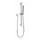 Regadera Manual Nuva Alt Deslizable Sistema Anticalcareo RM-22