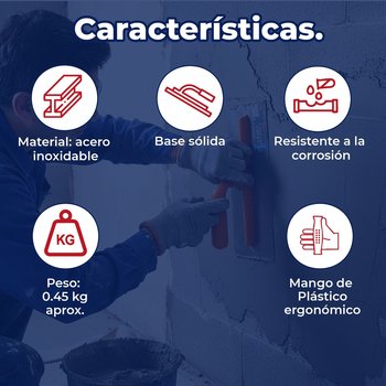 Llana Recta 6 Remaches