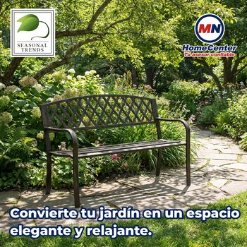 Banca Para Jardín Diseño Bronce Antiguo Seasonal Trends