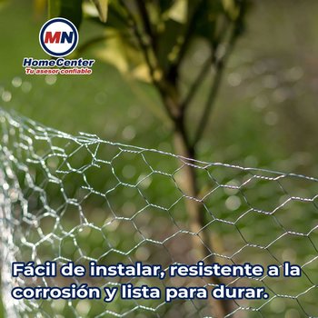 Malla Hexagonal DeAcero 0.90 x 45 Calibre 23 (Precio por metro)