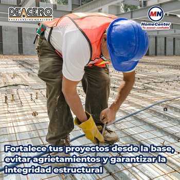 Malla Electrosoldada DeAcero 66-1010 2.5 x 40 ML 100 m2