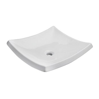 Lavabo Sobreponer Blanco Helvex Cuadrado Lvtrazzo