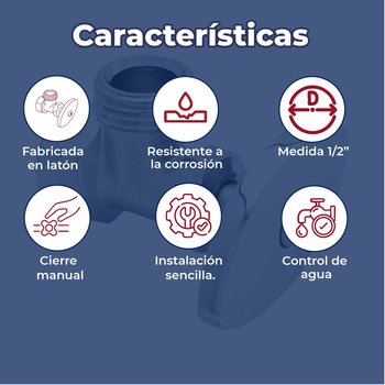 Llave Angular Urrea 1/2" Acabado Cromado Uso Profesional