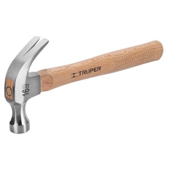 Martillo Pulido Uña Curva Truper 16 oz