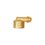 Codo Estufa Bronce 3/8 Flare X 1/2 F.I.P.