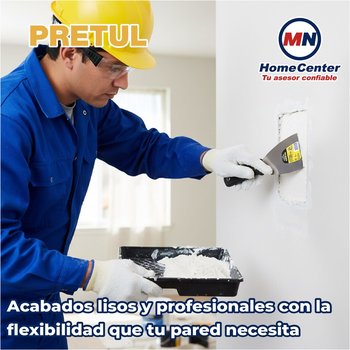 Espátula Flexible 3" Pulgadas Con Mango de Plástico Pretul