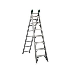 Escalera Aluminio Cuprum Convertible 15 Peldaños