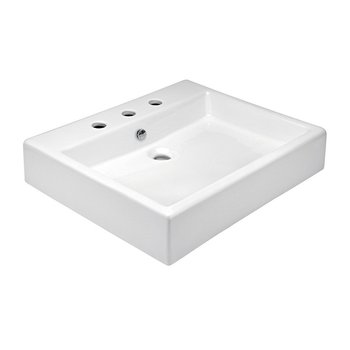 Lavabo de Sobreponer Blanco LV Lucerna3
