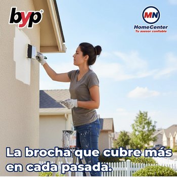 Brocha Byp de cerda natural La Regia 5” pulgadas