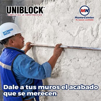 Paquete 11x10 Sacos Aplanado Uniblock 40 KG