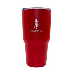 Vaso térmico rojo con popote 28oz