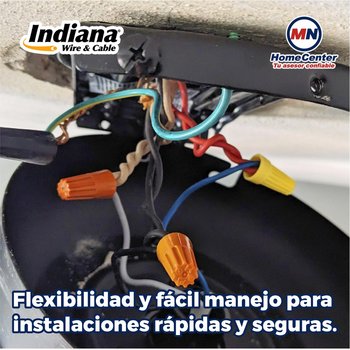 Cable Eléctrico Verde Rollo de 100 M Calibre 12 THW-LS