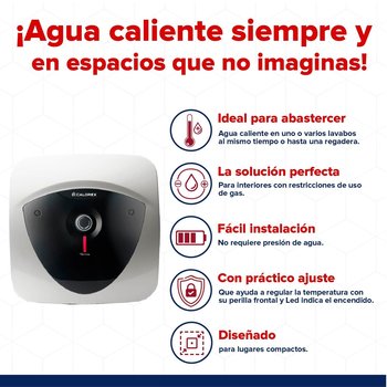 Calentador Depósito Eléctrico 15 L Levare 0.5 Servicios
