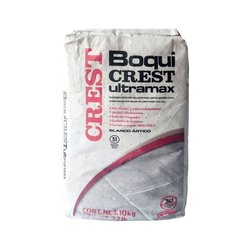 Boquilla con arena 10 kg Crest color blanco ártico
