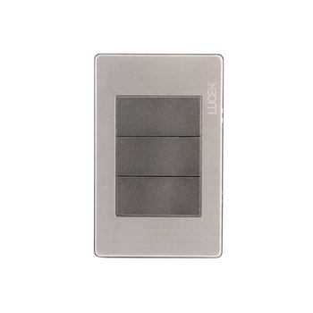 Placa Ciega Anodizado Lucek