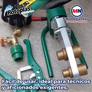 Termofusor Tuboplus de hasta 63 mm con dados 20/25 mm 800 W