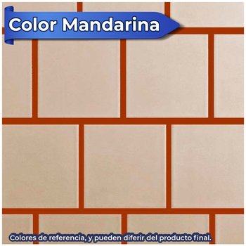 Boquilla sin arena 5 kg Crest color mandarina