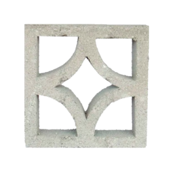 Celosía de Concreto 30 X 30 X 10 CM Tipo Rombo