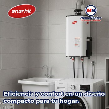 Calentador de Paso Iusa Enerhit Rápida Recuperación Gas LP 9 L