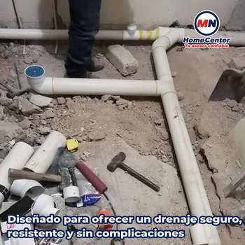 Tubo PVC Sanitario Norma 50 MM 2 (M)