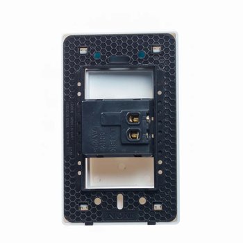 Placa Apagador Sencillo Blanco marca Lucek