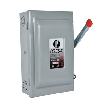 Interruptor Seguridad Igesa 2 x 60 amp