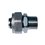 Adaptador Durman Gas Macho 1/2 x 3/8 pulg