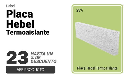 Placa Hebel Termoaislante