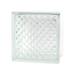 Vidrio Block Foncer Lattice Marca Fontibre 19 x 19 x 8 cm Vidrio Block Foncer Lattice Marca Fontibre 19 x 19 x 8 cm