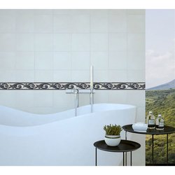 Cenefa cerámica para muro Tiles 2000 8x25 cm azul