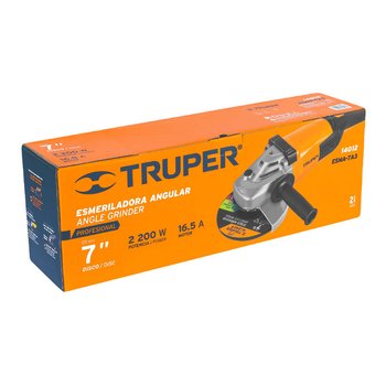 Esmeriladora Angular Truper 7 Pulg 2100 W